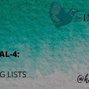LATEX TUTORIAL 4 MAKING LISTS