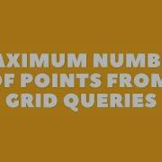 2503 Maximum Number Of Points From Grid Queries 28 03 2025 LeetCode Daily Challenge