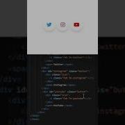 Social Media On Hover Icon Effect Html Css