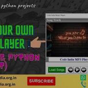 Make Your Own Music Player Using Python Amazing Python Project Using Tkinter Library Shorts