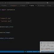 Python 3 Cartooner Library Script To Cartoonify Images Draw Pencil Sketch Using OpenCV In Terminal