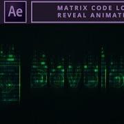 Matrix Code Logo Reveal Animation In After Effects NoPlugins