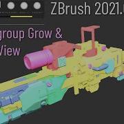 083 ZBrush 2021 6 3 Grow To Polygroups And IMM 1 Brush Visibility