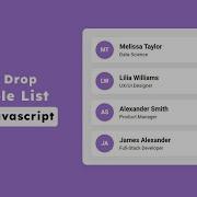 How To Build Sortable Darg And Drop In HTML CSS Javascript Darg And Drop In Javascript