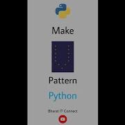 Printing Stars In V Pattern In Python Bharat IT Connect