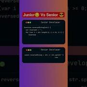 Junior Vs Senior Developer Programming Html Javascript Webdevelopment Html5 Webdesign Css3