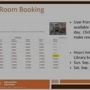 Using The Springshare LibCal API To Improve The User Experience Of Reserving Spaces