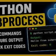 Управление командной строкой с помощью Python