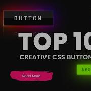 Top 10 CSS Creative Buttons Animation Hover Effects
