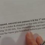 Physics 11 Multiple Step Kinematics Problems Examples 3 4