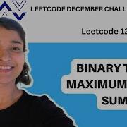 Binary Tree Maximum Path Sum Leetcode 124 Binary Tree