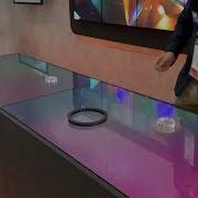ISE 2025 DISPLAX Demos TILE PRO PCAP Touch Table With Object Recognition