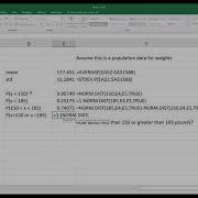 How To Find Probability Using Normal Distribution With NORM DIST In Excel HD