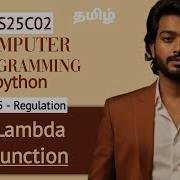 Lambda Function In Tamil Computer Programming Python In Tamil CS25C02