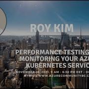 Performance Testing And Monitoring Your Azure Kubernetes Service AKS Roy Kim