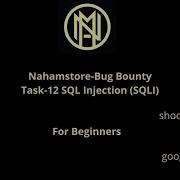 TryHackMe Nahamstore SQL Injection Task 12