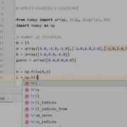 Jacobi Method Implementation Using Python