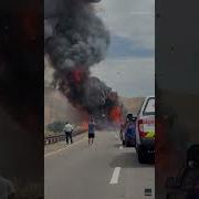 Terrifying Vehicle Explosion Appears To Spark Large Wildfire See Video