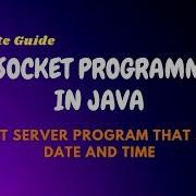 UDP Socket Programming In Java Simple Client Server Program Using UDP In Java Show Date And Time