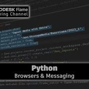 Python Браузеры и обмен сообщениями Flame 2023 1