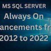 MS SQL DBA Interview Questions And Answers Question 8 Always On Enhancements