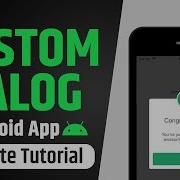 Create Custom Dialog In Android Studio Android Dialog Tutorial
