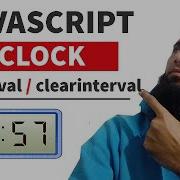 19 Create A Timer Clock Using JavaScript SetInterval ClearInterval Functions Excellent Way
