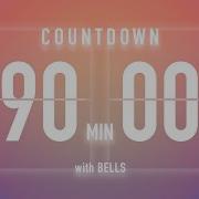 90 Minutes Countdown Timer Flip Clock Bells