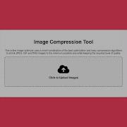 Image Compressor Tool Using HTML CSS JavaScript Build Your Own Image Compressor Tools