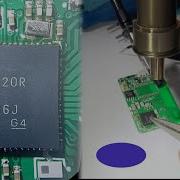 Пайка микроконтроллеров и микросхем QFN с помощью паяльной станции с горячим воздухом