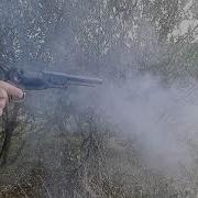 Black Powder Revolver Colt Walker 44 Cal Uberti Slow Motion Shooting