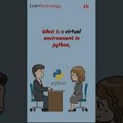 Virtual Environment In Python 16 Python Interview Pythontutorial