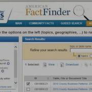 Downloading Business Pattern Data At The ZIP Code Level
