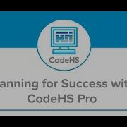 Planning For A Successful Year With CodeHS Pro