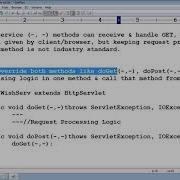 31 How Servlet Is Flexible To Take Both GET POST Request Adv Java Servlet Programming Tutorial