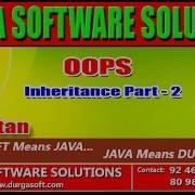 Corejava OOPs Inheritance Part 2