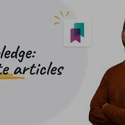 Create Articles Odoo Knowledge
