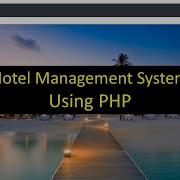 Hotel Management System PHP Complete Project