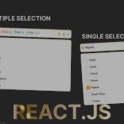 Dropdown Select With Custom Checkbox In React Js Multiple And Single Select