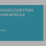 Random Module Output Based Question Part I