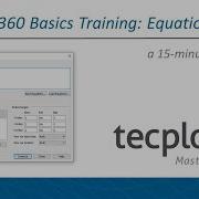 Tecplot 360 Basics Equations Plus Q A