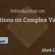 Introduction To Functions Of Complex Variables Complex Analysis