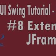 8 Java Swing Tutorial In Pashto Extend JFrame