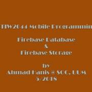 Basic Android Firebase Storage And Firebase CRUD Database Operations