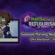 PvZ2 Reflourished OST Goooood Morning Neighborville Miss Information S Theme