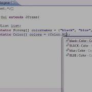 Java 70 JList