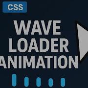 How To Create Wave Loader Animation Using HMTL And CSS Coding Cloud