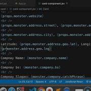 Making A Card Component And A CardList Component In React