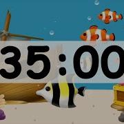 35 Minute Countdown Timer Alarm Clock With Music Timer For Kids Animal Fish