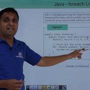 Java Foreach Loop